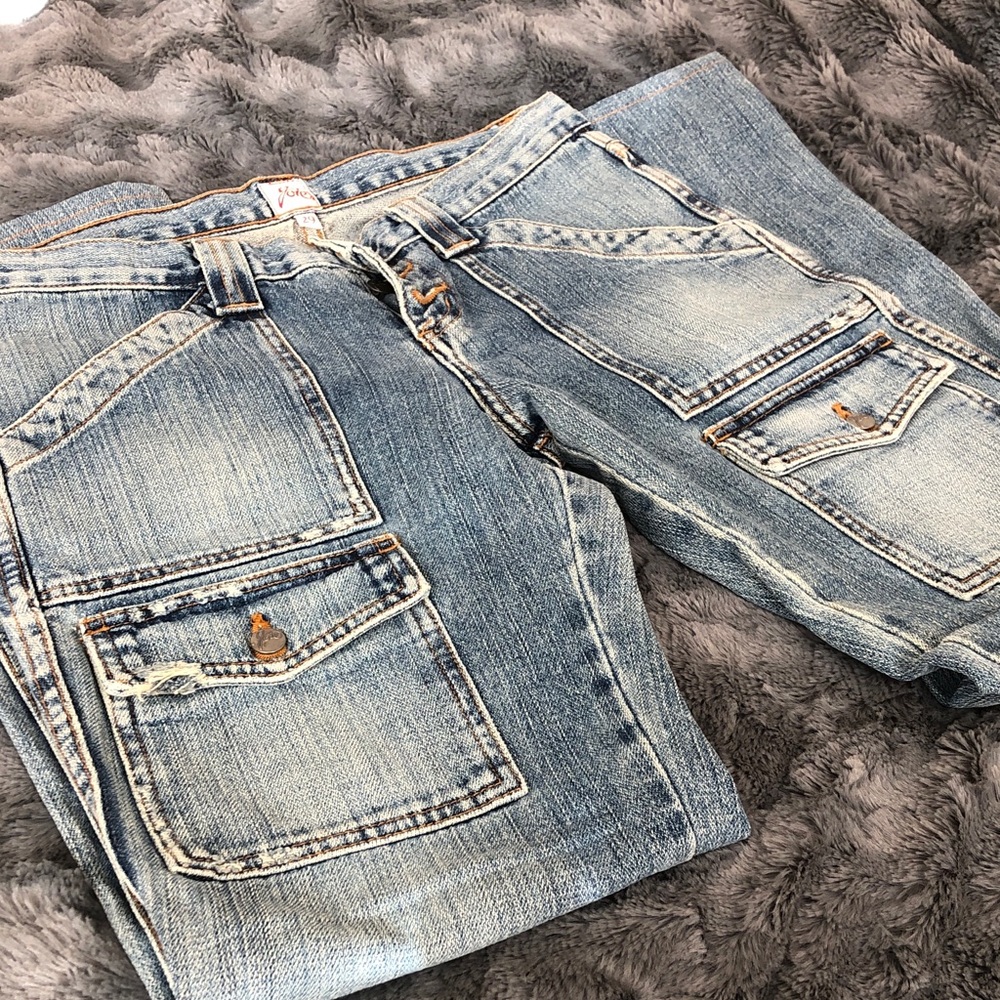 Joie Relaxed Cargo Jeans - Picture 8 of 11